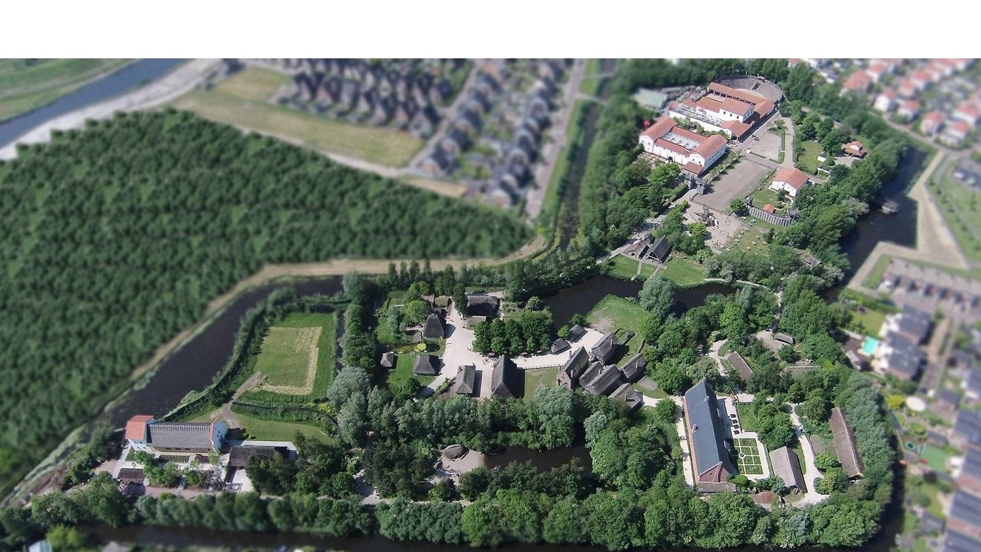 Archeon vanuit de lucht